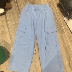 TNA Women’s Light Blue Cargo Joggers
